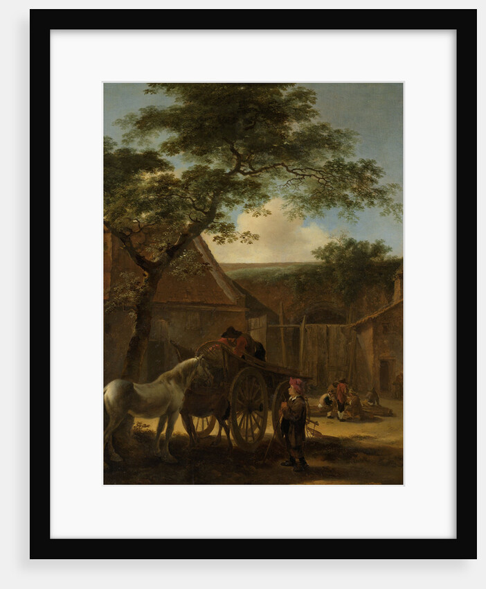 Barnyard by Circle of Jan Both
