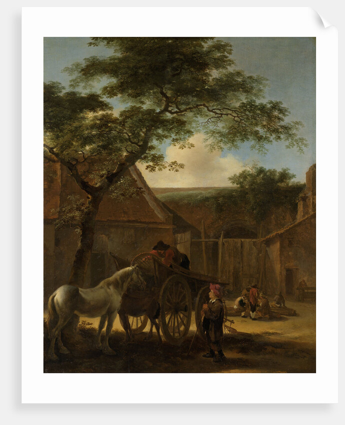 Barnyard by Circle of Jan Both