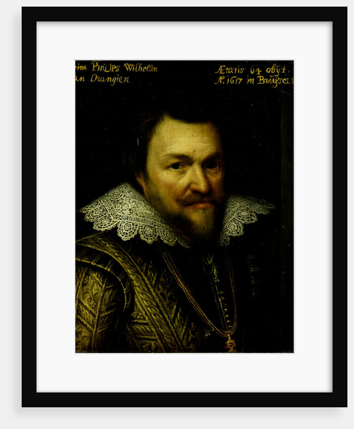 Portrait of Prince Philip William of Orange by Workshop of Michiel Jansz van Mierevelt