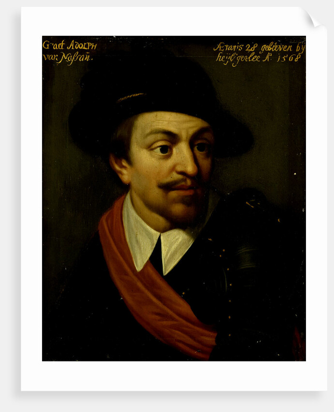Portrait of Adolf, Count of Nassau by Workshop of Wybrand de Geest