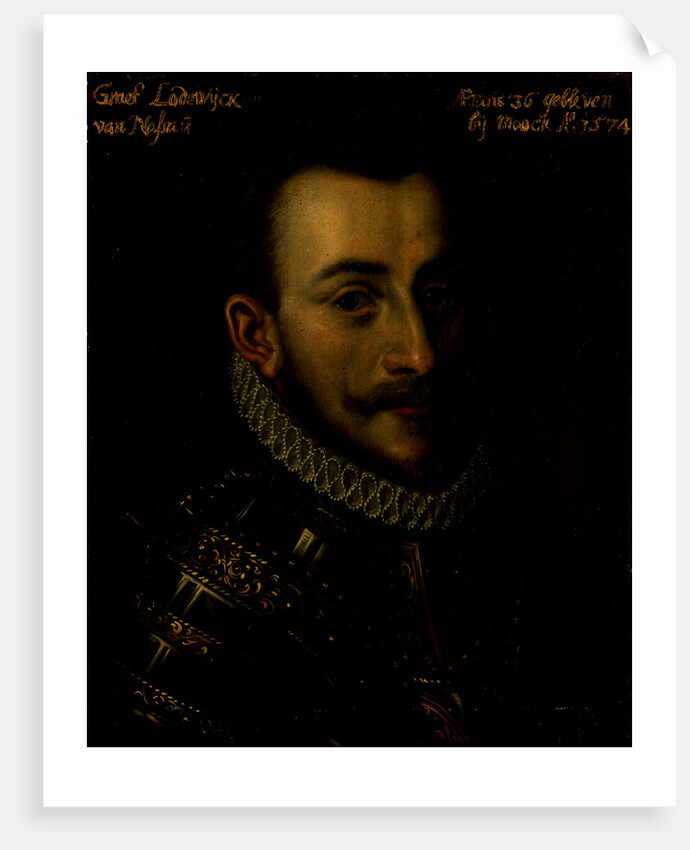 Portrait of Louis, Count of Nassau by Anonymous
