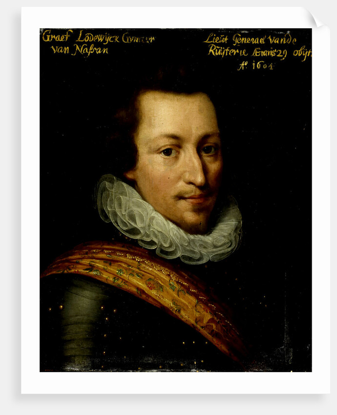 Portrait of Count Louis-Gunther of Nassau by Workshop of Jan Antonisz van Ravesteyn