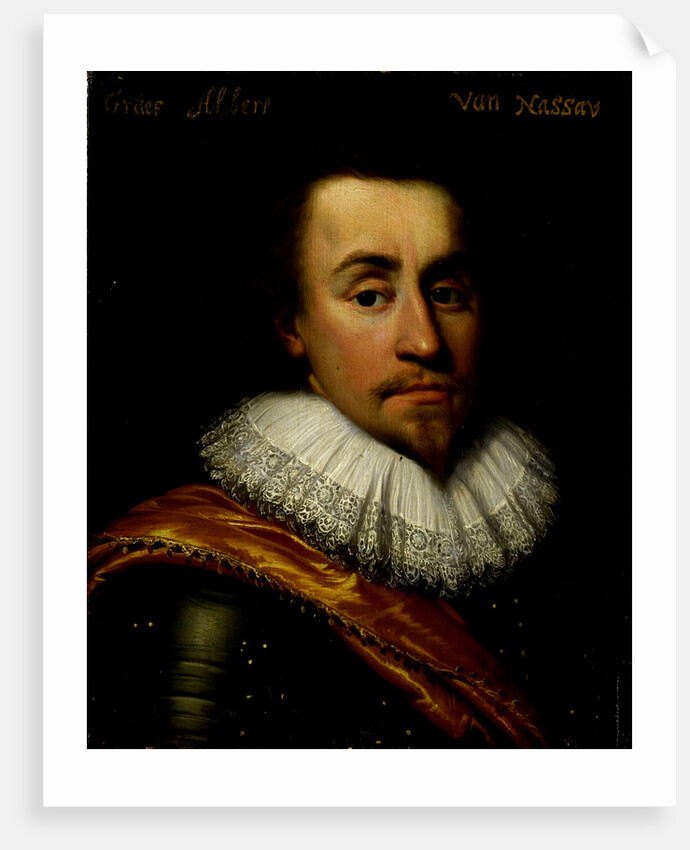 Portrait of Albert, Count of Nassau-Dillenburg by Workshop of Jan Antonisz van Ravesteyn