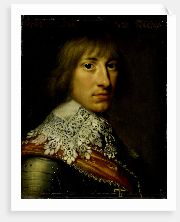 Portrait of Henry Casimir I, Count of Nassau-Dietz by Wybrand de Geest