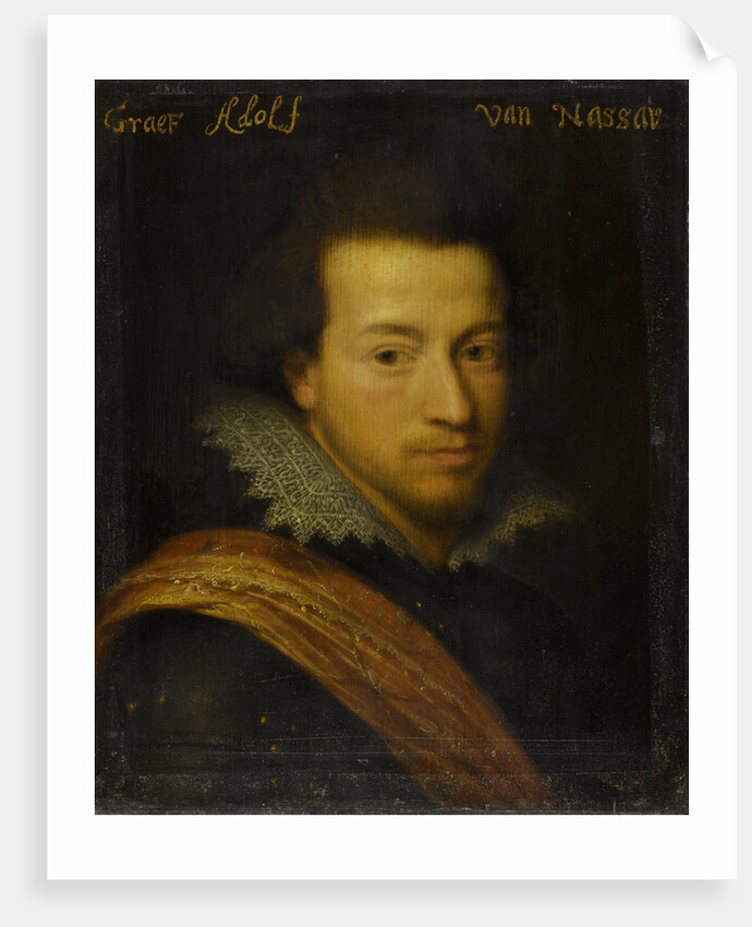 Portrait of Adolf, Count of Nassau-Siegen by Workshop of Jan Antonisz van Ravesteyn