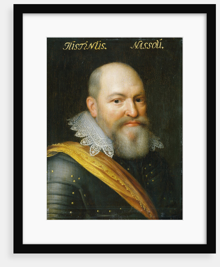 Portrait of Justinus van Nassau, illegitimate Son of Prince William I and Eva Elinx by Workshop of Jan Antonisz van Ravesteyn