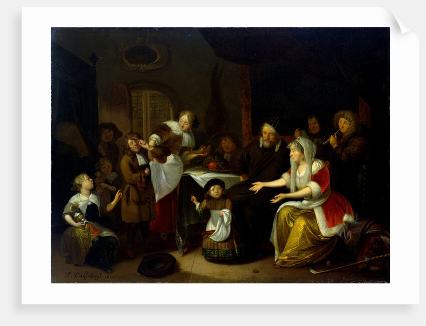 Feast of Saint Nicholas by Richard Brakenburg
