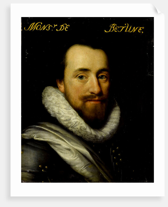 Portrait of Syrius de Bethune, Lord of Cogni, Mareuil, le Beysel, Toulon, Conegory and Chastillon by Workshop of Michiel Jansz van Mierevelt