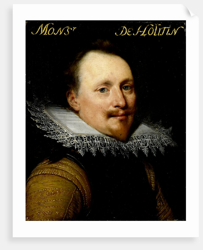 Portrait of Willem de Soete de Laeke, Lord of Hautain by Workshop of Jan Antonisz van Ravesteyn