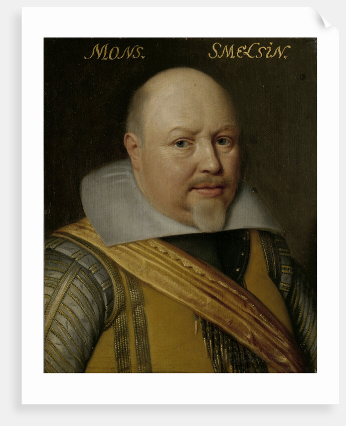 Portrait of Nicolaas Schmelzing by Workshop of Michiel Jansz van Mierevelt