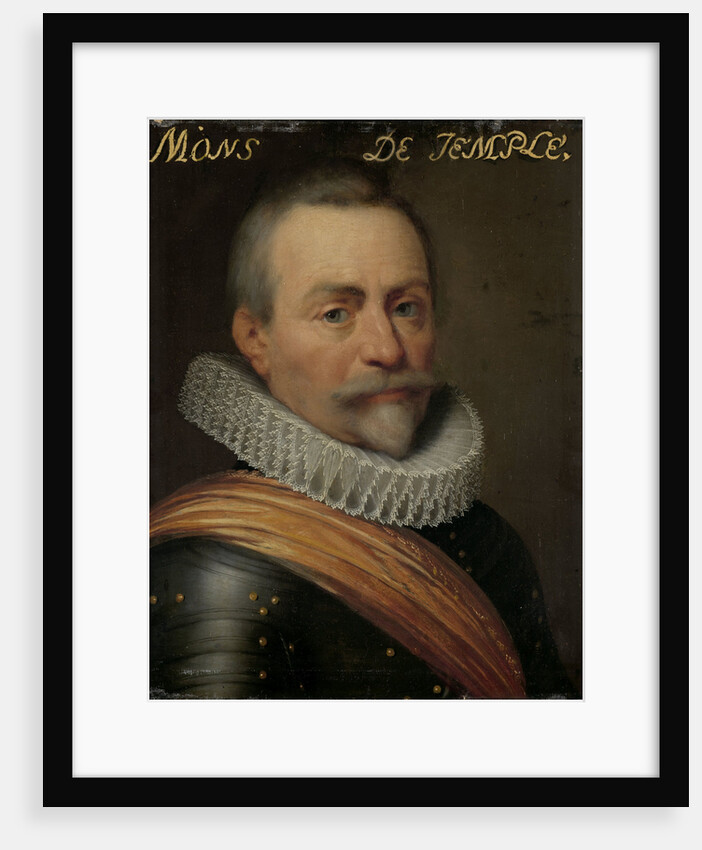 Portrait of Olivier van den Tempel, Lord of Corbeecke by Workshop of Jan Antonisz van Ravesteyn
