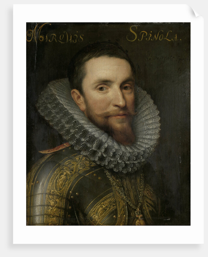 Portrait of Ambrogio Spinola by Workshop of Michiel Jansz van Mierevelt