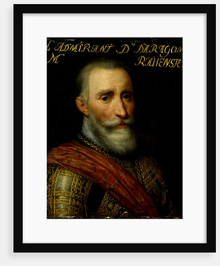 Portrait of Francisco Hurtado de Mendoza, Admiral of Aragon by Workshop of Jan Antonisz van Ravesteyn