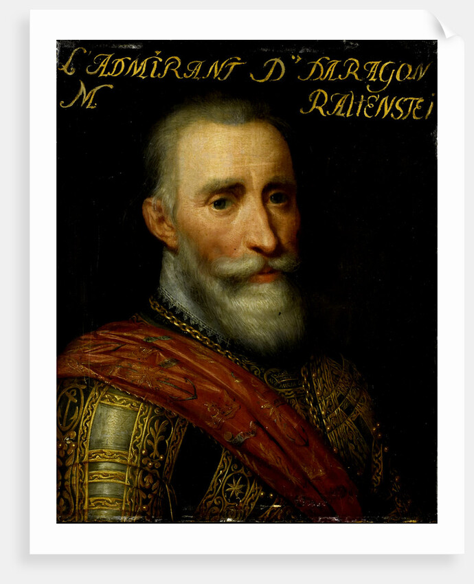 Portrait of Francisco Hurtado de Mendoza, Admiral of Aragon by Workshop of Jan Antonisz van Ravesteyn