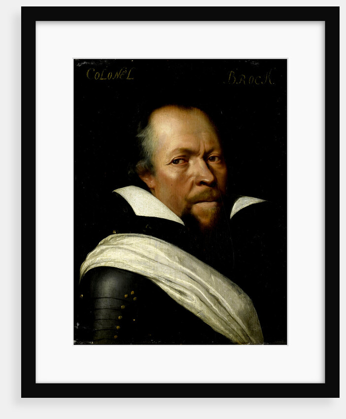 Portrait of Sir William Brog, Colonel of the Old Scotch Guards by Workshop of Jan Antonisz van Ravesteyn