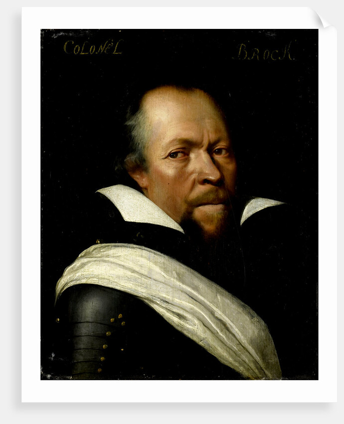 Portrait of Sir William Brog, Colonel of the Old Scotch Guards by Workshop of Jan Antonisz van Ravesteyn