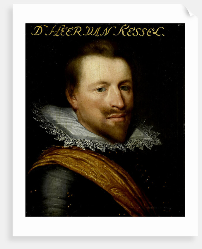 Portrait of Willem Adriaen, Count van Hornes, Lord of Kessel and Westwezel, General of Artillery by Workshop of Jan Antonisz van Ravesteyn