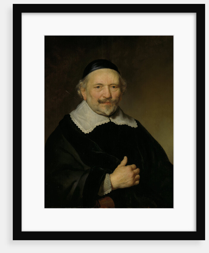 Portrait of a Man, possibly Augustijn Wtenbogaert, or Johannes Wtenbogaert, Tax Collector of Amsterdam by Govert Flinck