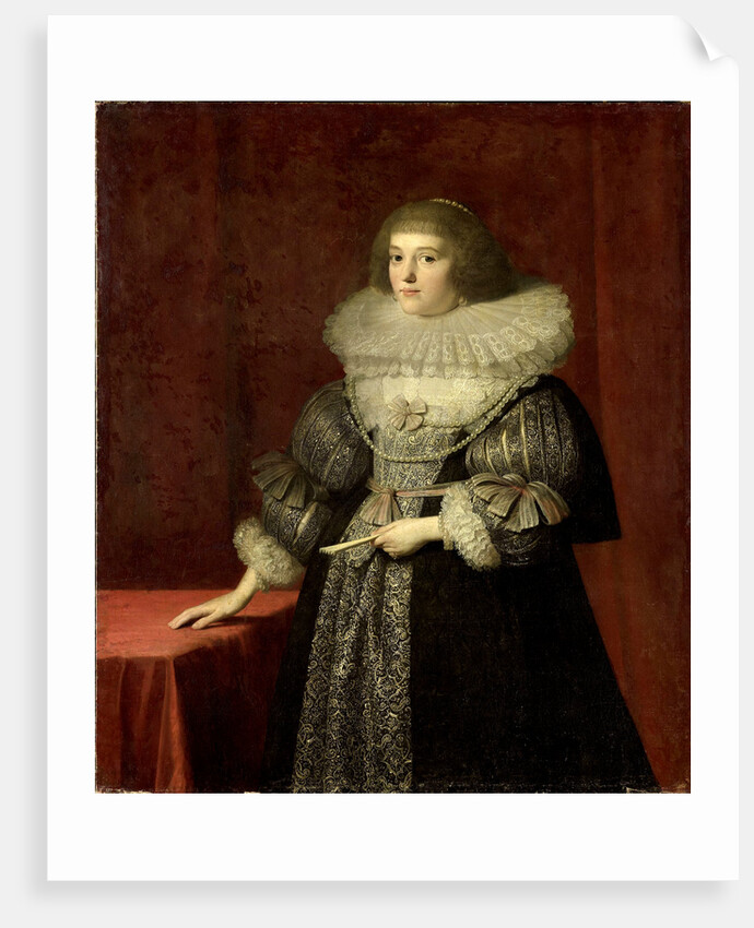 Portrait of Ursula, 1594-1657, Countess of Solms-Braunfels by Anonymous