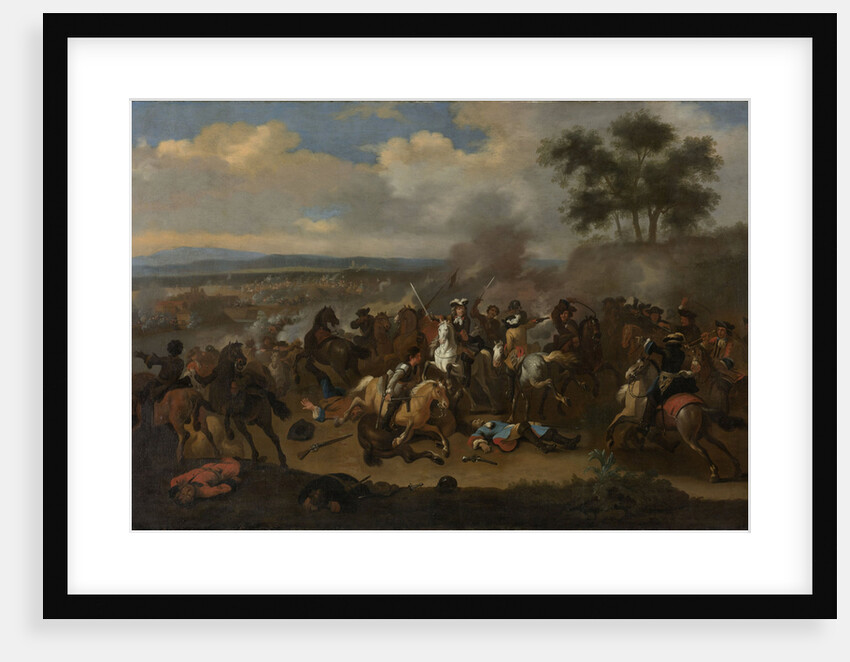 Battle of the Boyne, 12 July 1690 between Kings James II and William III by Jan van Huchtenburg