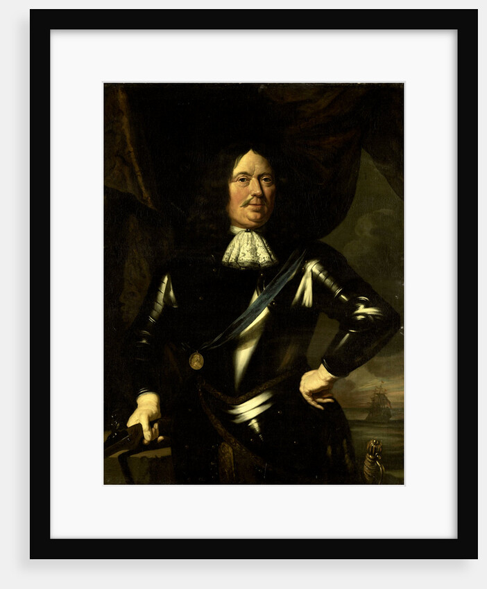 Portrait of an Admiral, possibly Adriaen Banckert, Vice-Admiral of Zeeland by Anonymous