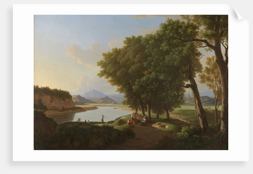 Aqua Cetosa near Rome, Acetosa by Pieter Rudolph Kleijn