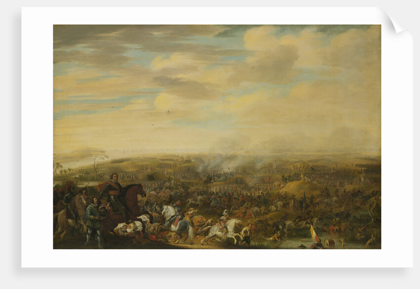 Prince Maurice at the Battle of Nieuwpoort, 2 July 1600 by Pauwels van Hillegaert