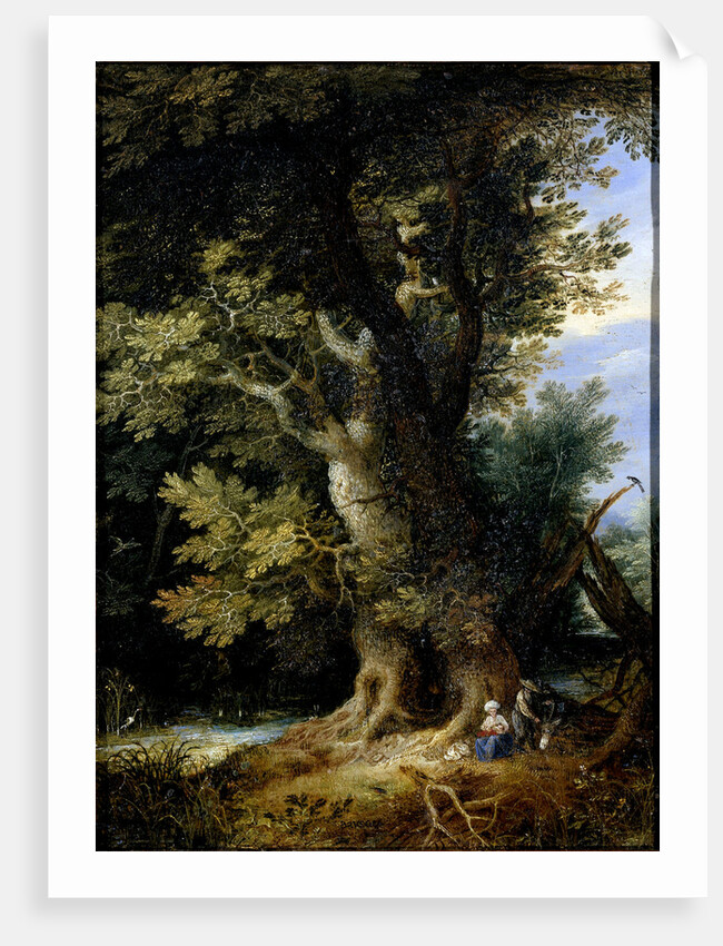 Rest on the Flight into Egypt by Anonymous