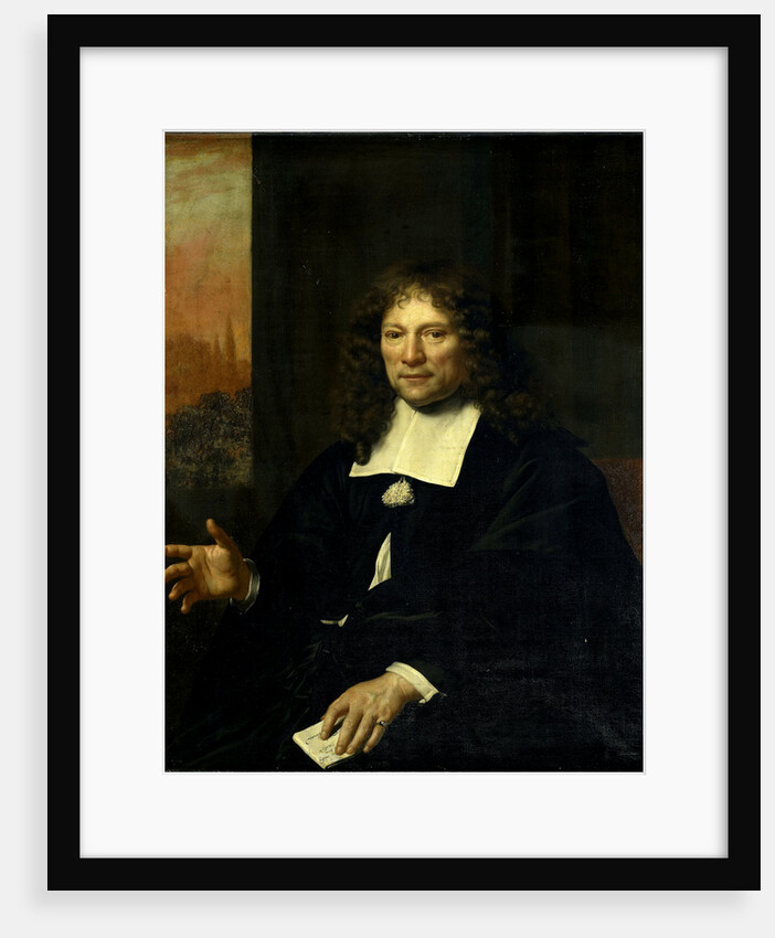 Portrait of Daniel Niellius, Elder of the Remonstrant Congregation at Alkmaar and Syndic by Adriaen Backer