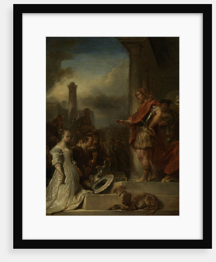 The continence of Scipio by Jan van Noordt