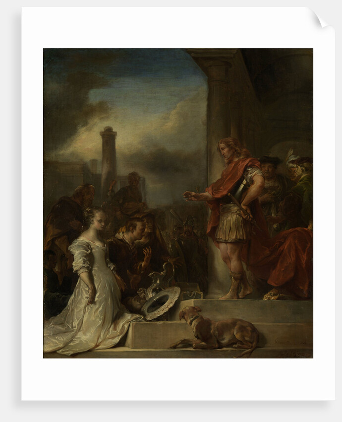 The continence of Scipio by Jan van Noordt