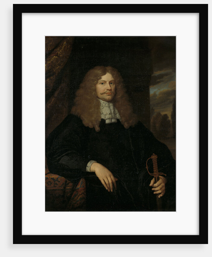 Portrait of Cornelis Backer, 1633-81, councillor, alderman, and colonel of the Amsterdam militia by Caspar Netscher