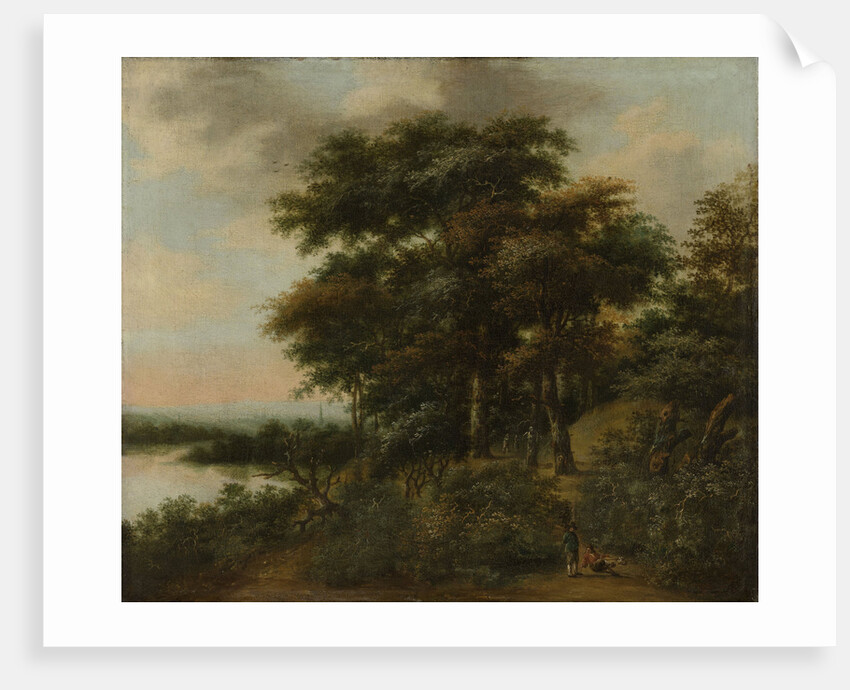 Wooded Landscape by Anthonie Waterloo