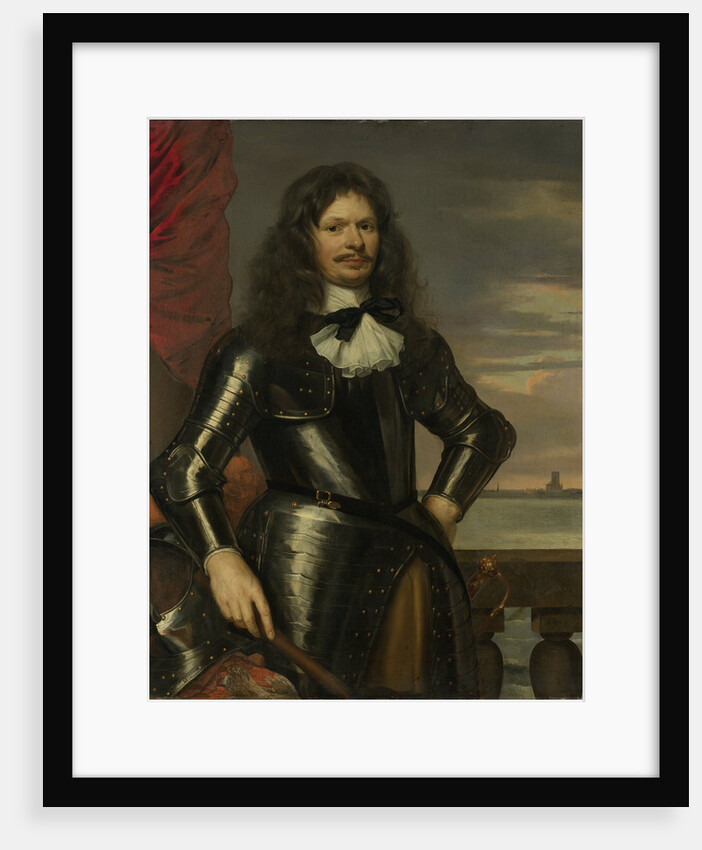 Johan van Beaumont. Colonel in the Holland guards and commander of Den Briel by Jan Mijtens