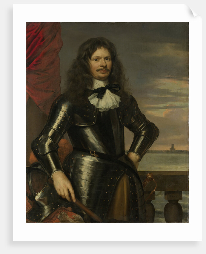 Johan van Beaumont. Colonel in the Holland guards and commander of Den Briel by Jan Mijtens
