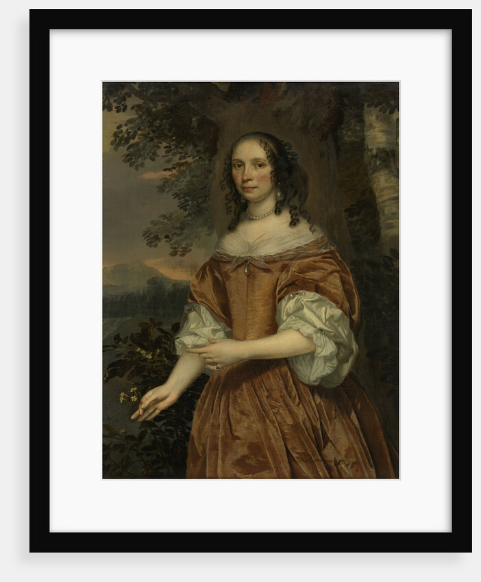 Maria de Witte Françoisdr, b 1616, Wife of Johan van Beaumont by Jan Mijtens