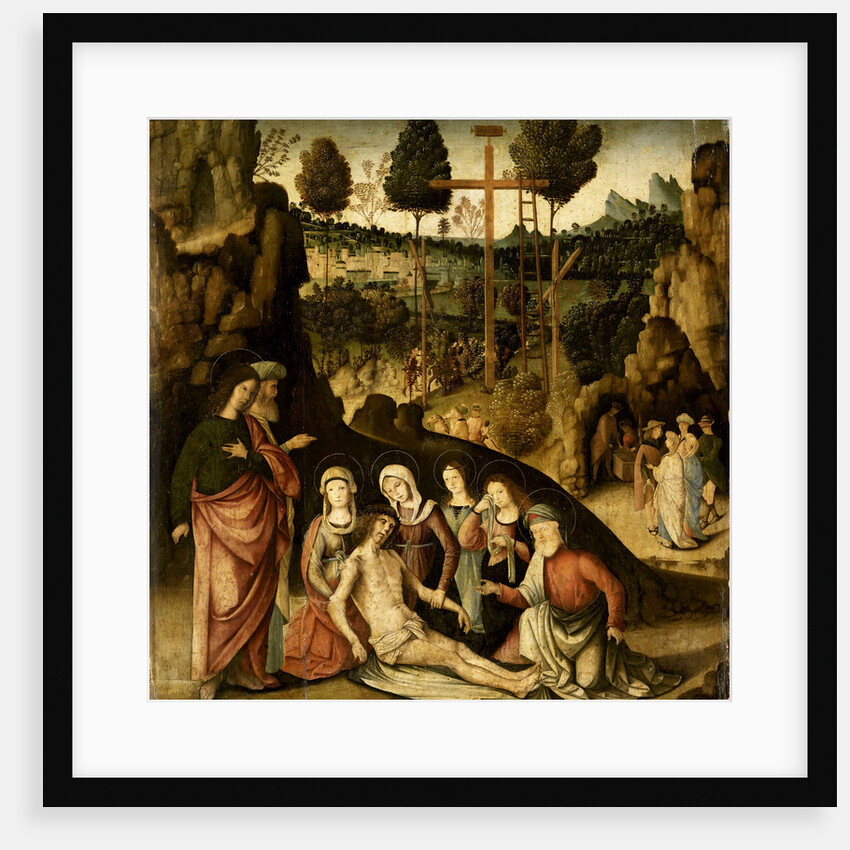 Lamentation of Christ by Bernardino Zaganelli di Bosio