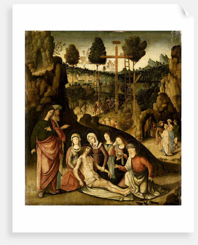 Lamentation of Christ by Bernardino Zaganelli di Bosio