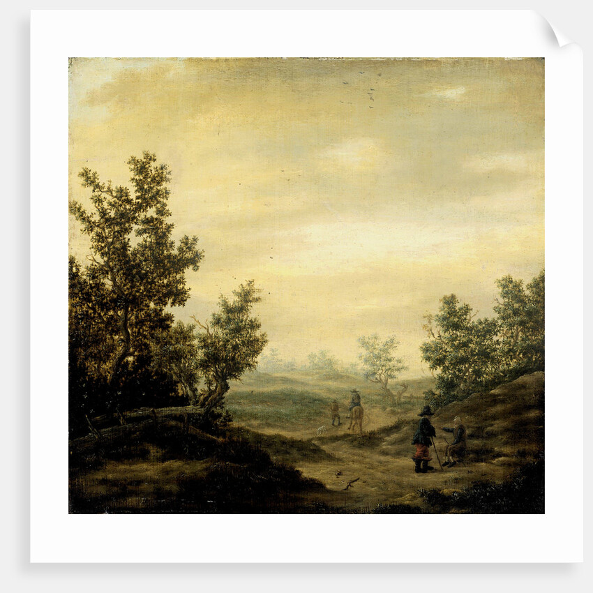 A Road in the Dunes by Claes van Beresteyn