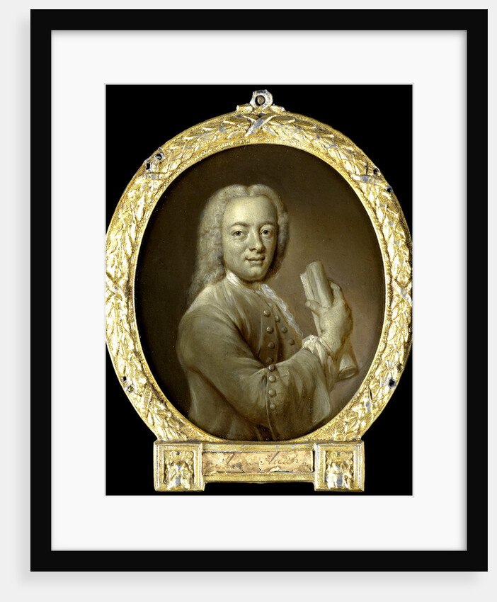 Portrait of Bernardus de Bosch I, Poet and Art Patron in Amsterdam by Jan Maurits Quinkhard
