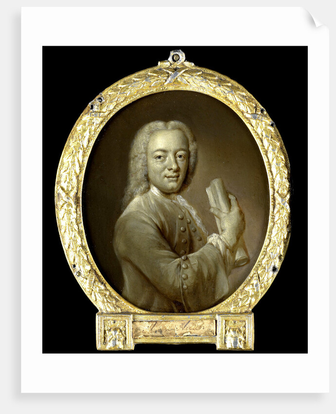 Portrait of Bernardus de Bosch I, Poet and Art Patron in Amsterdam by Jan Maurits Quinkhard