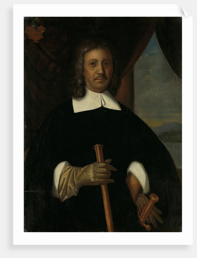 Portrait of Jan van Riebeeck, Commander of the Cape of Good Hope and of Melaka and Secretary of the High Government of Batavia by Anonymous