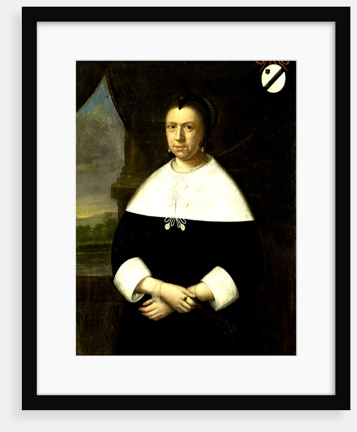 Portrait of Maria Quevellerius, first Wife of Jan van Riebeeck by Anonymous