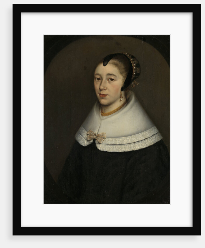 Portrait of a Woman, presumably Catharina Kettingh, Wife of Bartholomeus Vermuyden by Dirck Craey