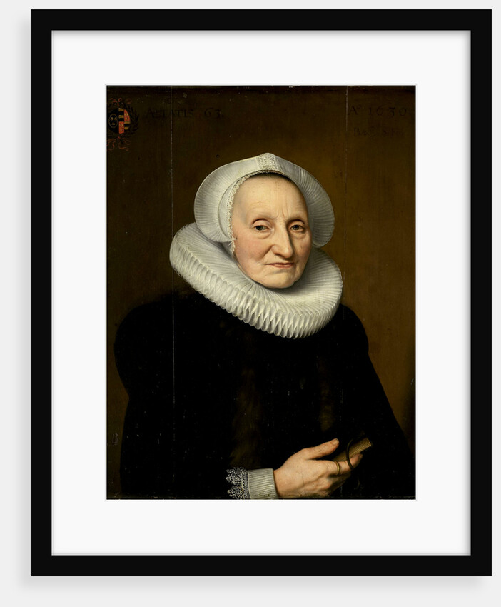 Portrait of Belia Claesdr, second Wife of Pieter Sebastiaensz Kettingh by Bartholomeus Sarburgh