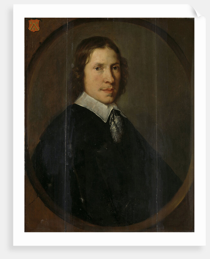 Portrait of François Leydecker, Burgomaster of Tholen by Bernardus Swaerdecroon