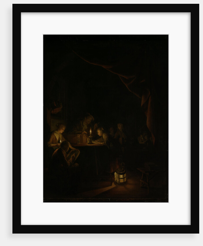 The Night School by Gerard Dou