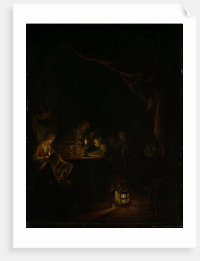 The Night School by Gerard Dou