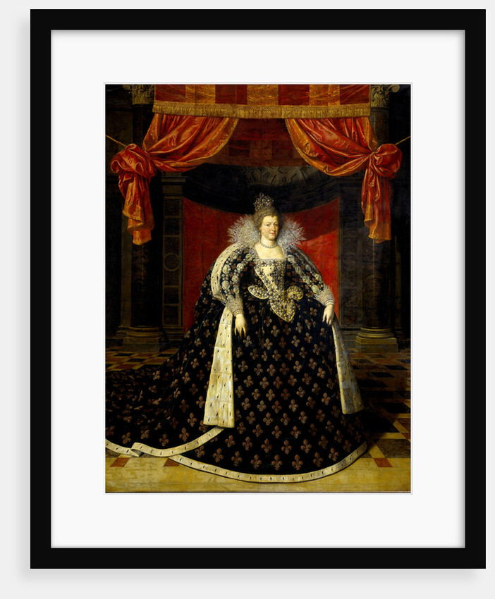 Marie de Medicis, Consort of Henry IV, King of France by Workshop of Frans Pourbus II