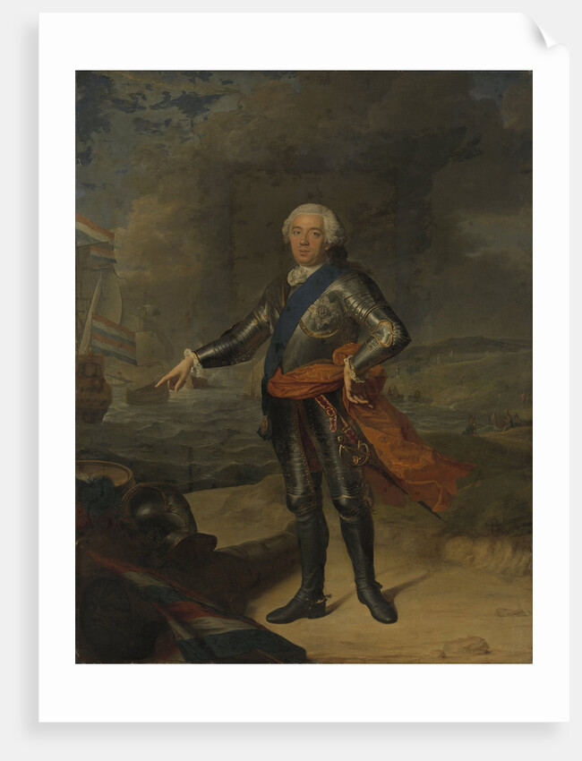 Portrait of William IV, Prince of Orange by Jacques André Joseph Camelot Aved